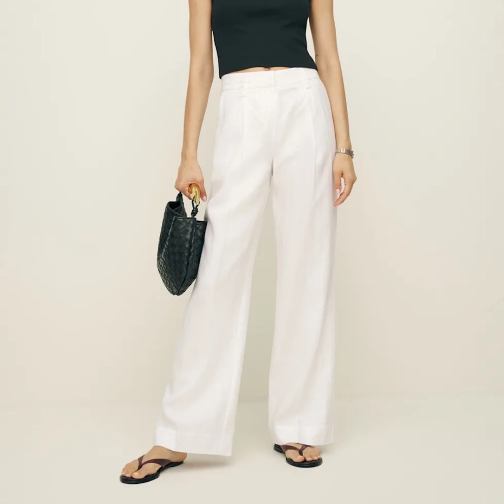 Reformation Alex Linen Pants